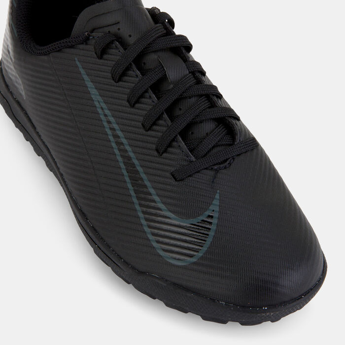 Nike Kids' Mercurial Vapor 16 Club Turf Ground Football Shoes Black Nike Kids' Mercurial Vapor 16 Club Turf Ground Football Shoes Black image number 4