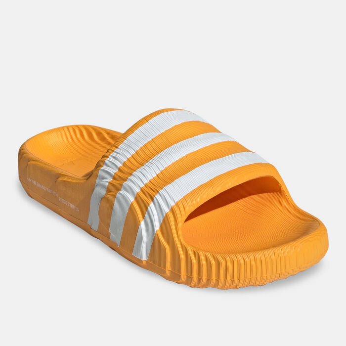 adidas Originals Men's Adilette 22 Slides yellow adidas Originals Men's Adilette 22 Slides yellow image number 1