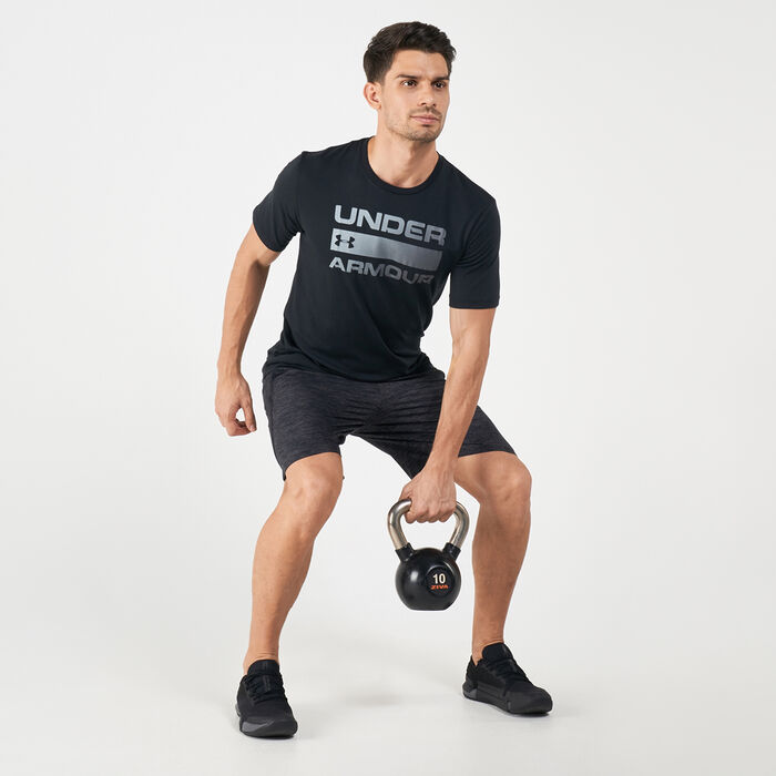 Under Armour Men's Team Issue Wordmark Graphic T-Shirt Black Under Armour Men's Team Issue Wordmark Graphic T-Shirt Black image number 2