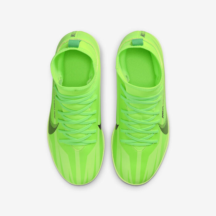 Nike Kids' Superfly 9 Club Mercurial Dream Speed IC Football Shoes Green Nike Kids' Superfly 9 Club Mercurial Dream Speed IC Football Shoes Green image number 3