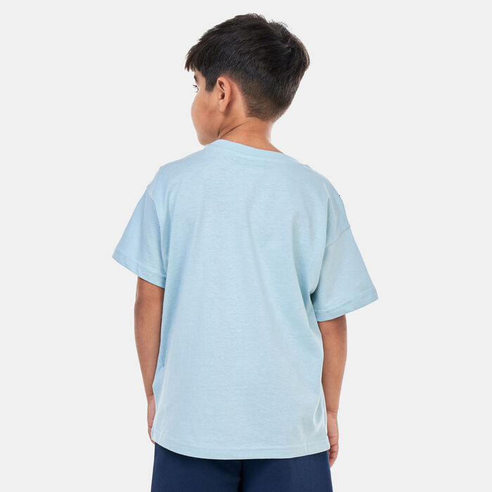PUMA Kids' Better Classics T-Shirt Blue PUMA Kids' Better Classics T-Shirt Blue image number 1