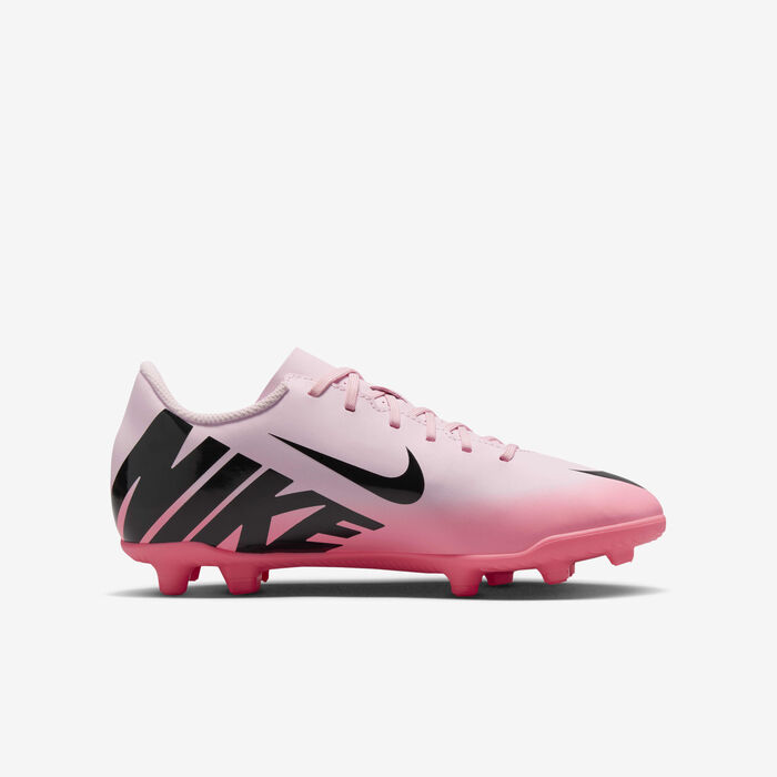Nike Kids' Mercurial Vapor 15 Club MG Football Shoes Pink Nike Kids' Mercurial Vapor 15 Club MG Football Shoes Pink image number 2