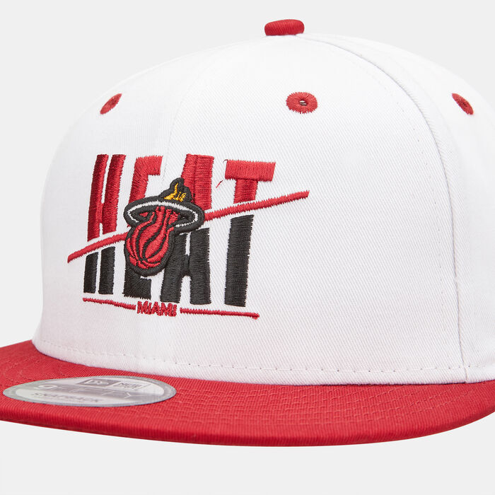 New Era Men's NBA Miami Heat Crown 9FIFTY Cap White New Era Men's NBA Miami Heat Crown 9FIFTY Cap White image number 2