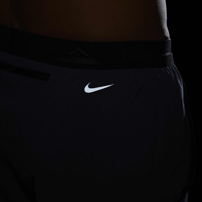 Nike Men's Trail Dawn Range Dri-FIT Running Trousers Blue Nike Men's Trail Dawn Range Dri-FIT Running Trousers Blue image number 7