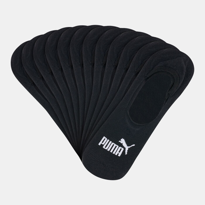PUMA Men's Elements Footie Socks (6 Pack) Black PUMA Men's Elements Footie Socks (6 Pack) Black image number 0