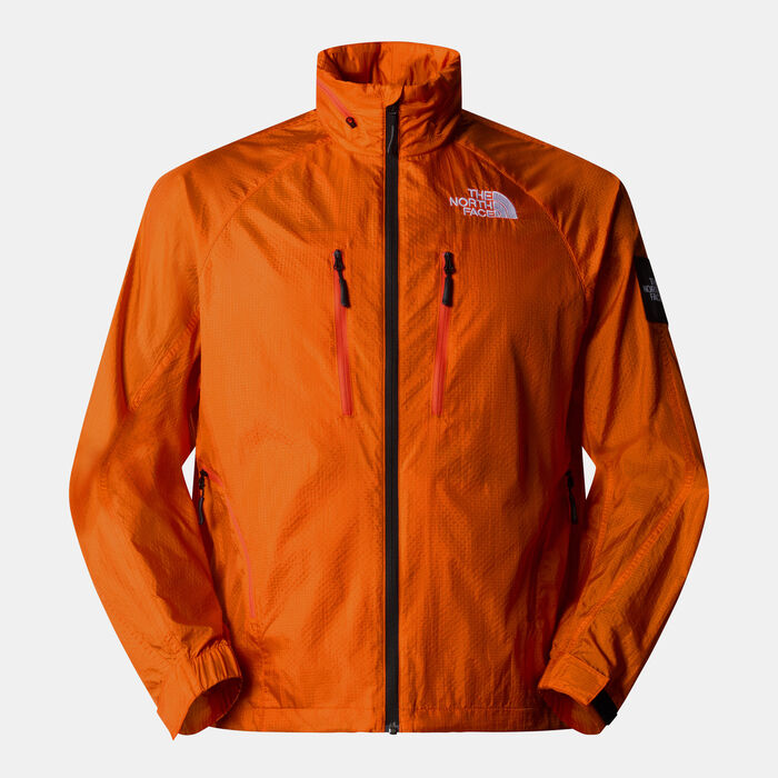 The North Face Men's x Yinka Ilori Windbreaker Jacket Orange The North Face Men's x Yinka Ilori Windbreaker Jacket Orange image number 0