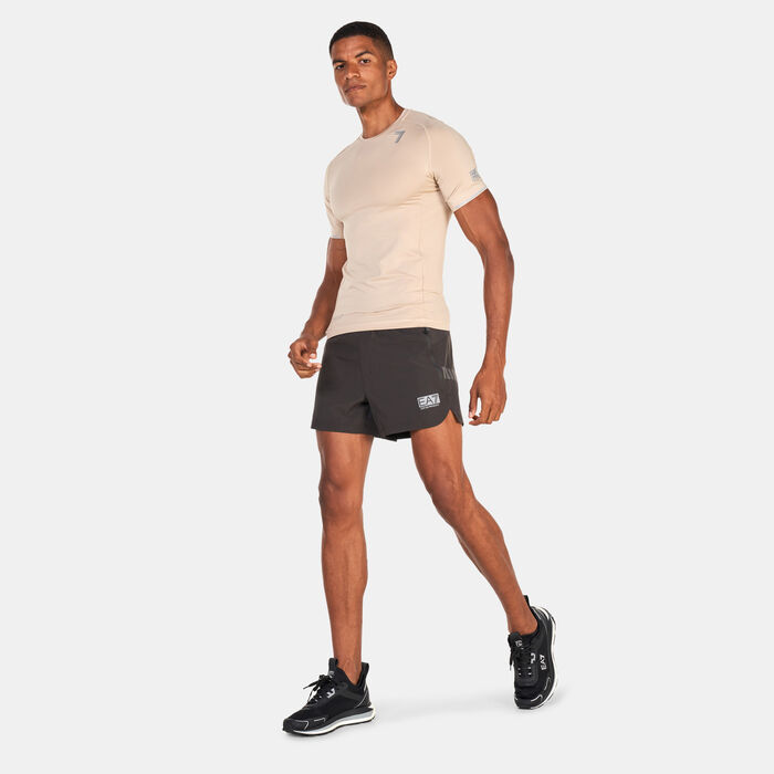 EA7 Emporio Armani Men's Vigor 7 T-Shirt Grey EA7 Emporio Armani Men's Vigor 7 T-Shirt Grey image number 2