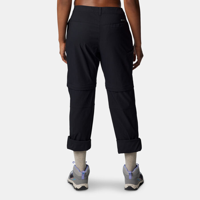 Columbia Women's Leslie Falls Convertible Pants Black Columbia Women's Leslie Falls Convertible Pants Black image number 1