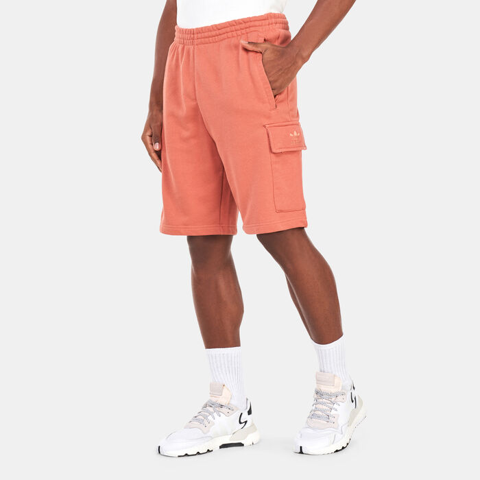adidas Originals Men's Graphic Ozworld Cargo Pants Orange adidas Originals Men's Graphic Ozworld Cargo Pants Orange image number 0