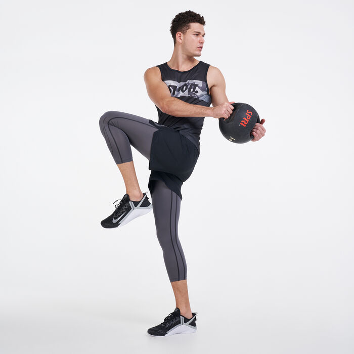 Buy Nike Men's Pro Dri-FIT Tights Grey in KSA -SSS