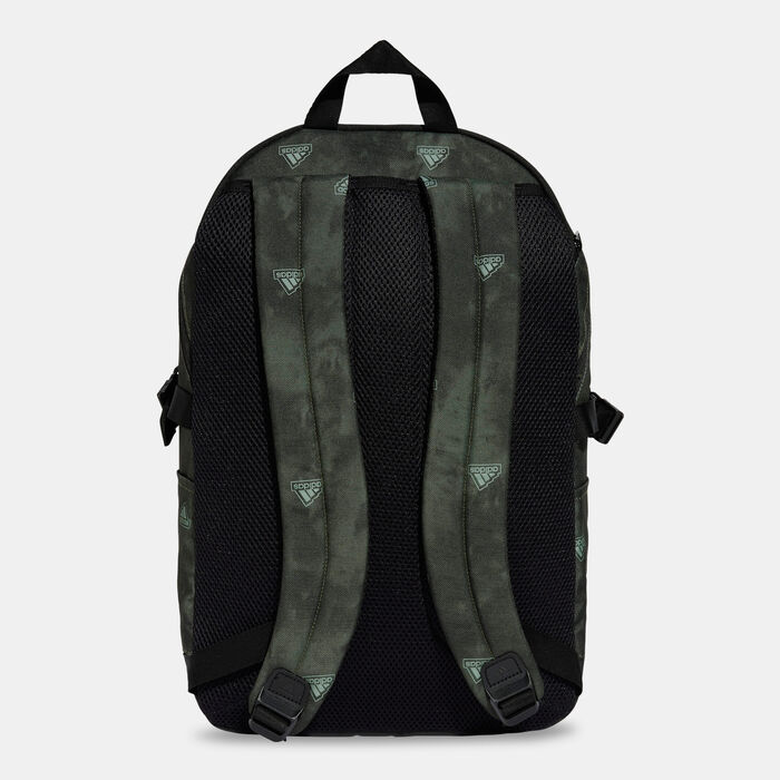 adidas Men's Power Graphic Backpack Grey image number 5