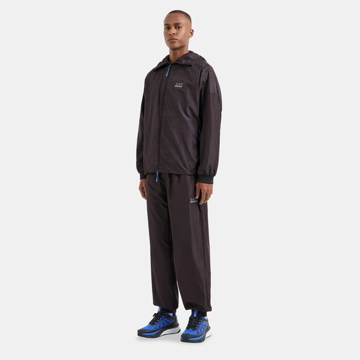 EA7 Emporio Armani Men's Logo Tracksuit Brown EA7 Emporio Armani Men's Logo Tracksuit Brown image number 0
