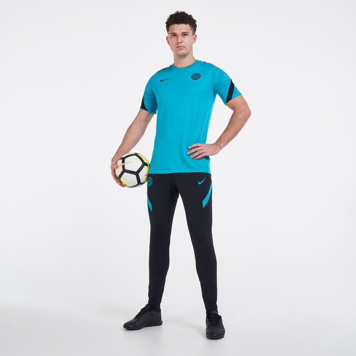 Nike Men's Inter Milan Dri-FIT Strike Football T-Shirt Green Nike Men's Inter Milan Dri-FIT Strike Football T-Shirt Green image number 2
