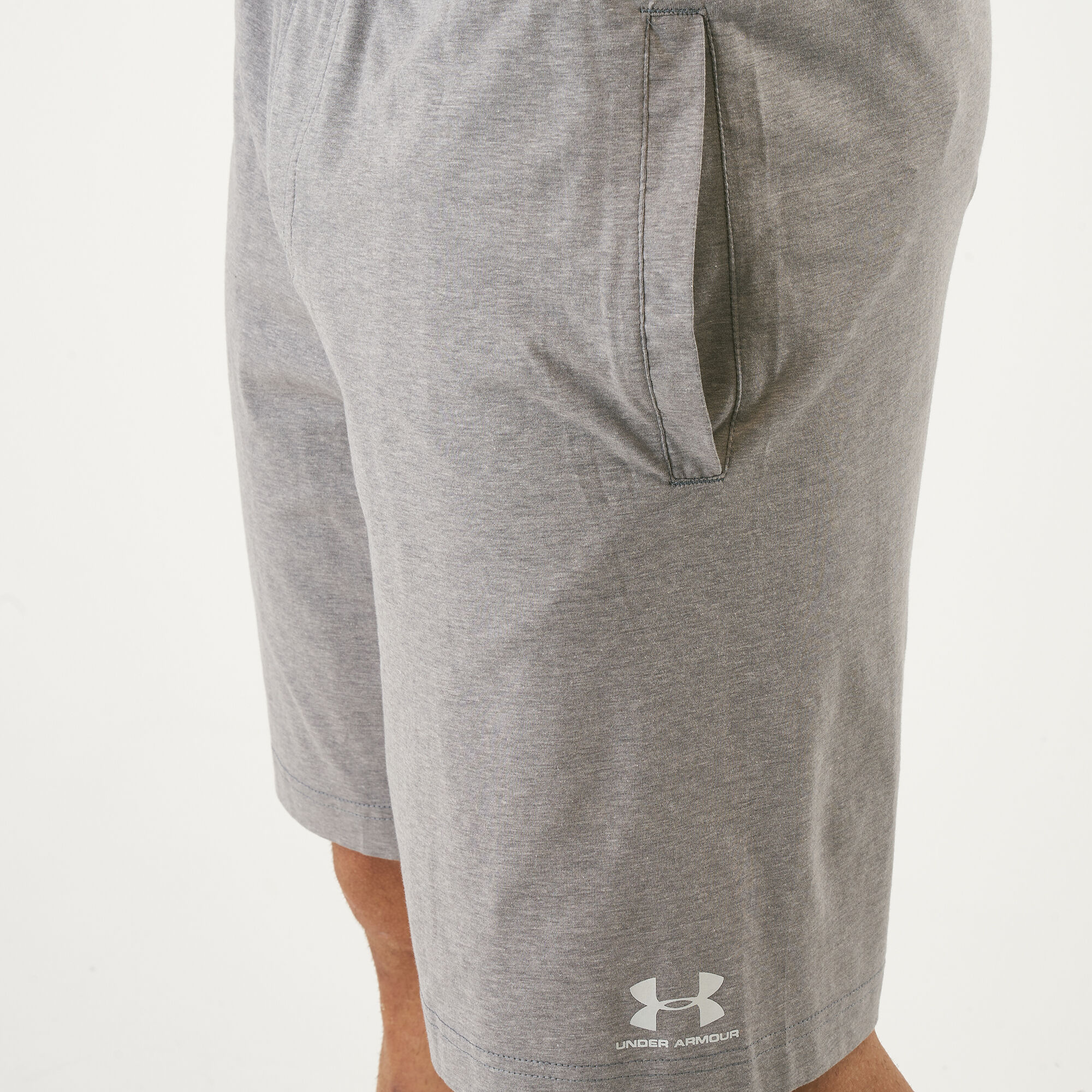 Buy Under Armour Men s Sportstyle Cotton Shorts Grey in KSA SSS