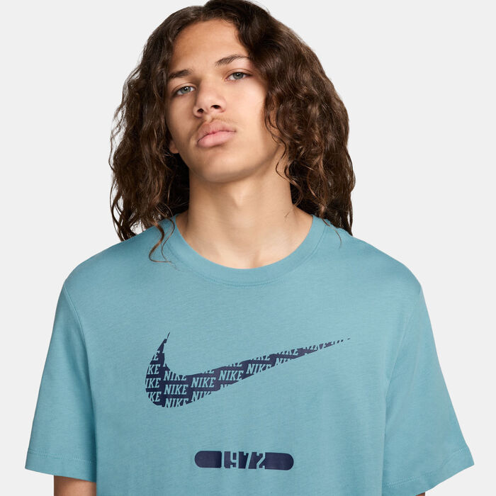 Nike Men's Sportswear T-Shirt Blue Nike Men's Sportswear T-Shirt Blue image number 3