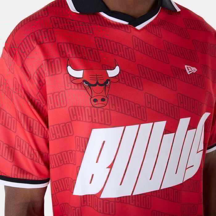 New Era Men's NBA Chicago Bulls T-Shirt Red New Era Men's NBA Chicago Bulls T-Shirt Red image number 3