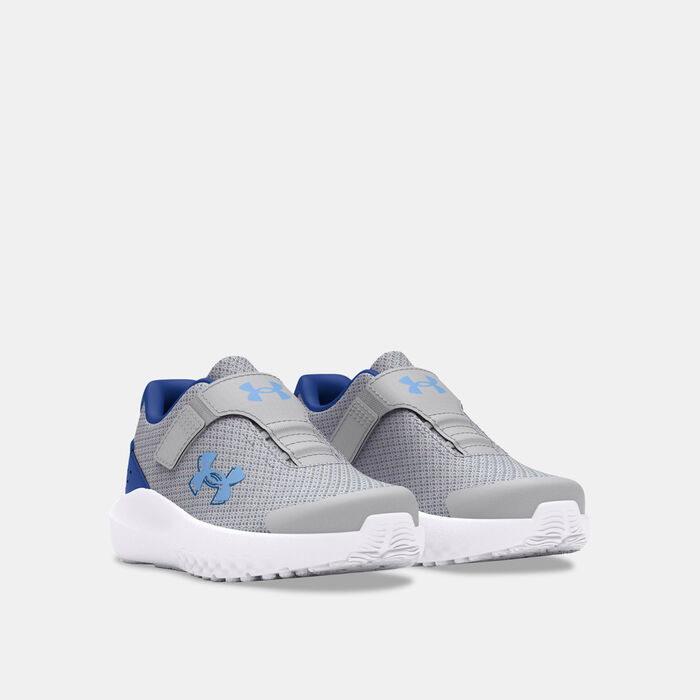 Under Armour Kids' Surge 4 AC Running Shoes Grey image number 1