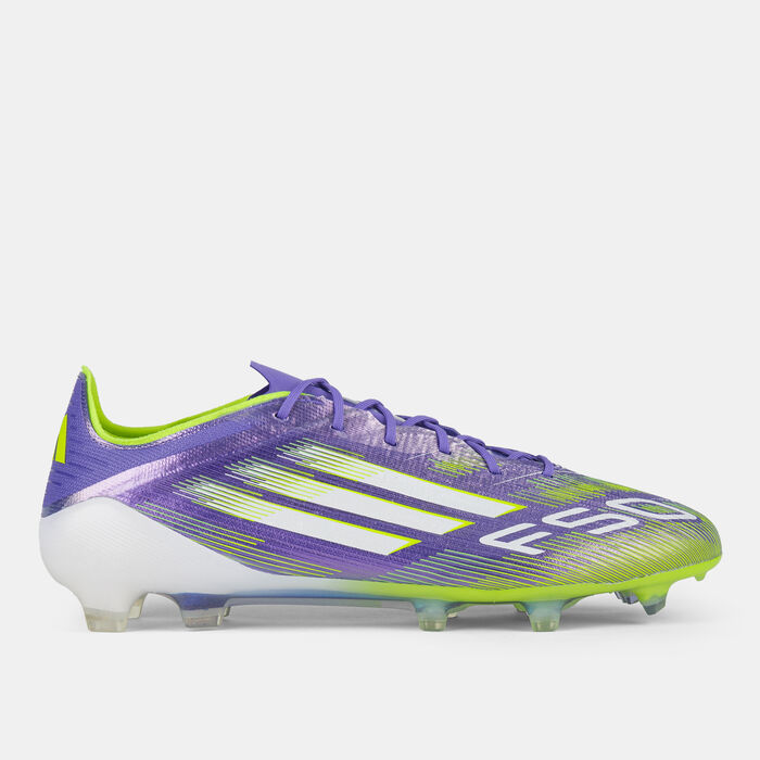 adidas Men's F50 Elite Firm Ground Football Shoes Purple image number 0
