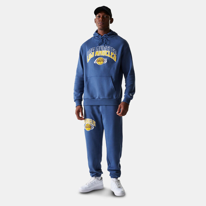 New Era Men's NBA Los Angeles Lakers Arch Graphic Joggers Blue image number 2
