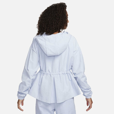 Nike Women's Sportswear Everything Oversized Hooded Jacket Blue Nike Women's Sportswear Everything Oversized Hooded Jacket Blue