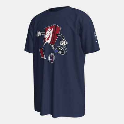 Nike Kids' Paris Saint-Germain Box T-Shirt Blue Nike Kids' Paris Saint-Germain Box T-Shirt Blue