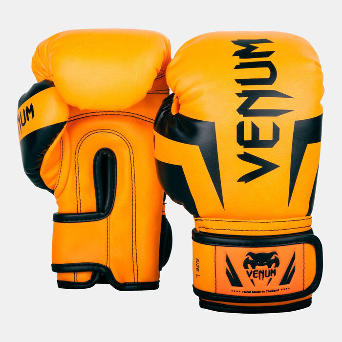 Venum Kids' Elite Boxing Gloves Orange image number 0