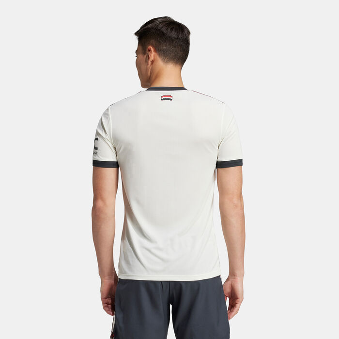 adidas Men's Manchester United 24/25 Third Authentic Football Jersey White adidas Men's Manchester United 24/25 Third Authentic Football Jersey White image number 1