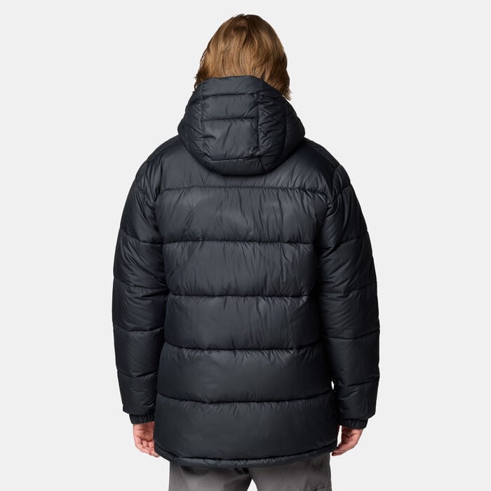 Columbia Men's Pike Lake Puffer Parka Jacket Black Columbia Men's Pike Lake Puffer Parka Jacket Black image number 1