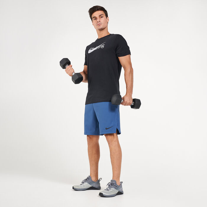 Nike Men's Dri-FIT Training T-Shirt Black image number 2