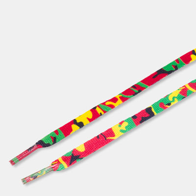 TUBELACES Flat Shoelaces (5 Pieces) Multi-Color