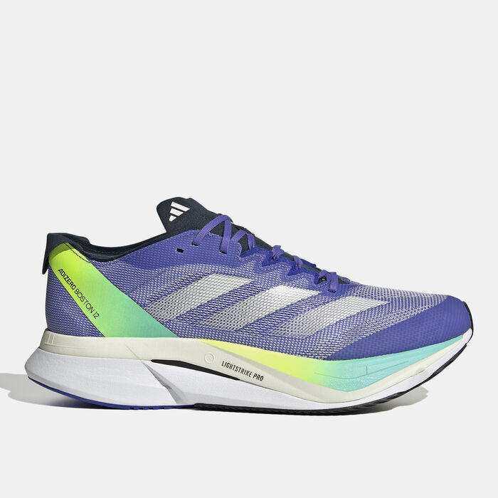 adidas Men's Adizero Boston 12 Running Shoes Multi-Color adidas Men's Adizero Boston 12 Running Shoes Multi-Color image number 0