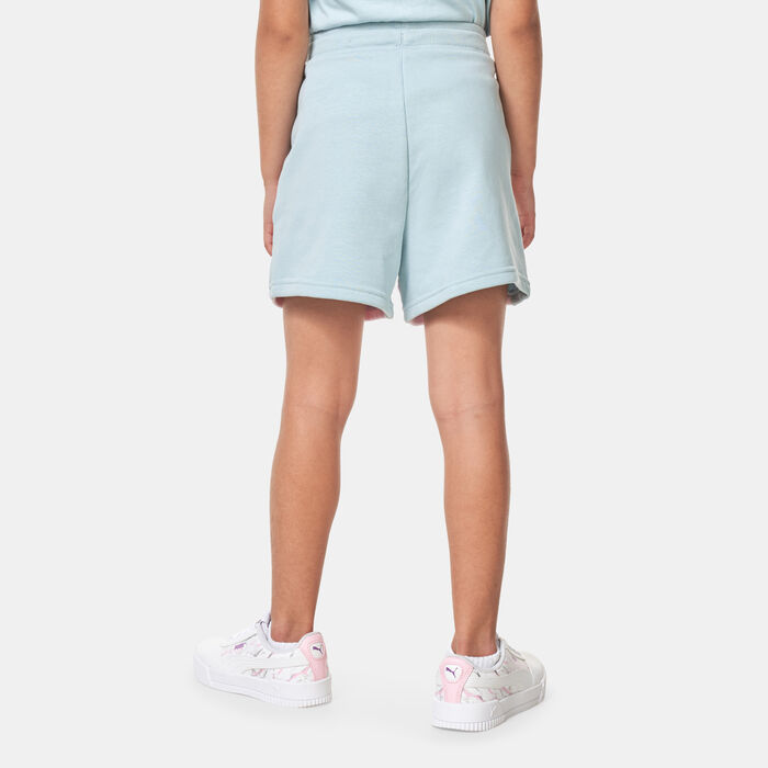 PUMA Kids' Power Colourblock Shorts Blue image number 1
