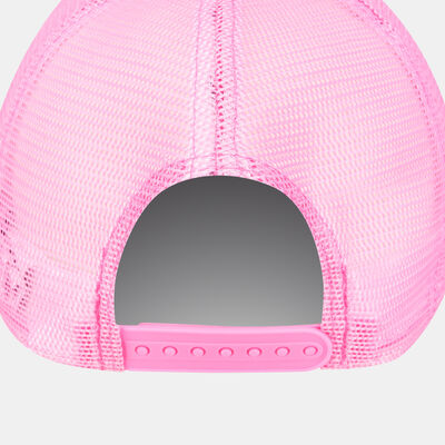 New Era Women's Logo 9FORTY A-Frame Trucker Cap Pink
