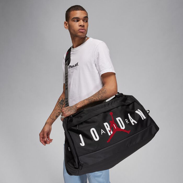 Jordan Velocity Duffle Bag Black Jordan Velocity Duffle Bag Black image number 0