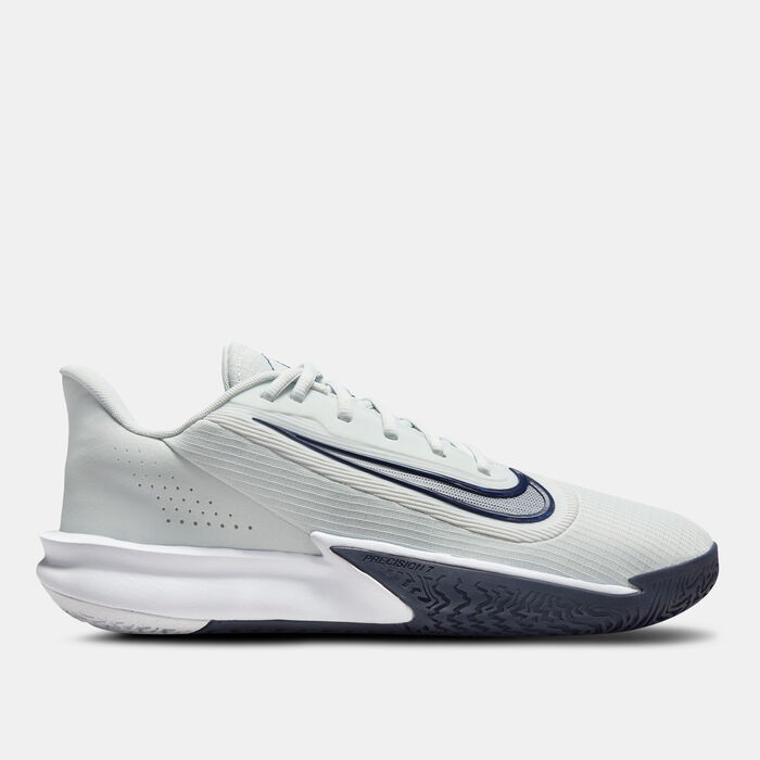 Nike Men's Precision 7 Basketball Shoes White Nike Men's Precision 7 Basketball Shoes White image number 0