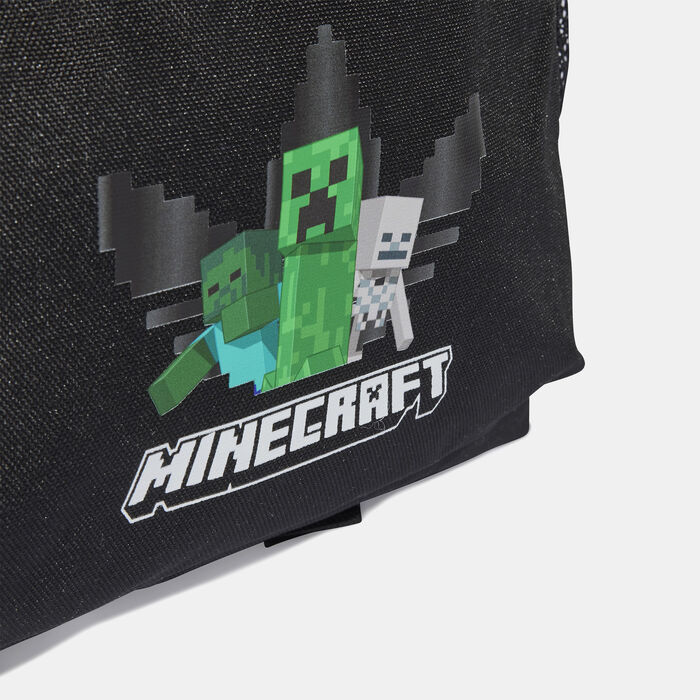 adidas Kids' Minecraft Backpack Black adidas Kids' Minecraft Backpack Black image number 4