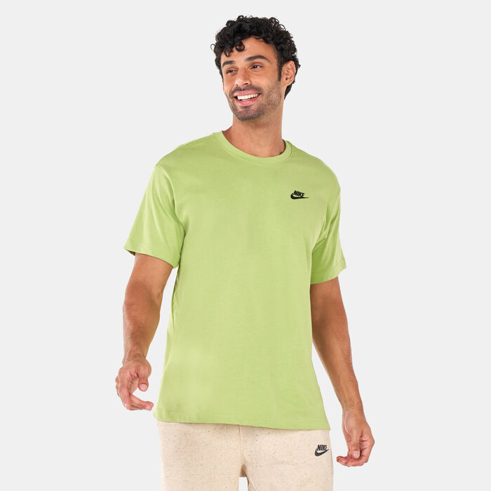 Nike Men's Sportswear Lightweight Knit T-Shirt Orange image number 0