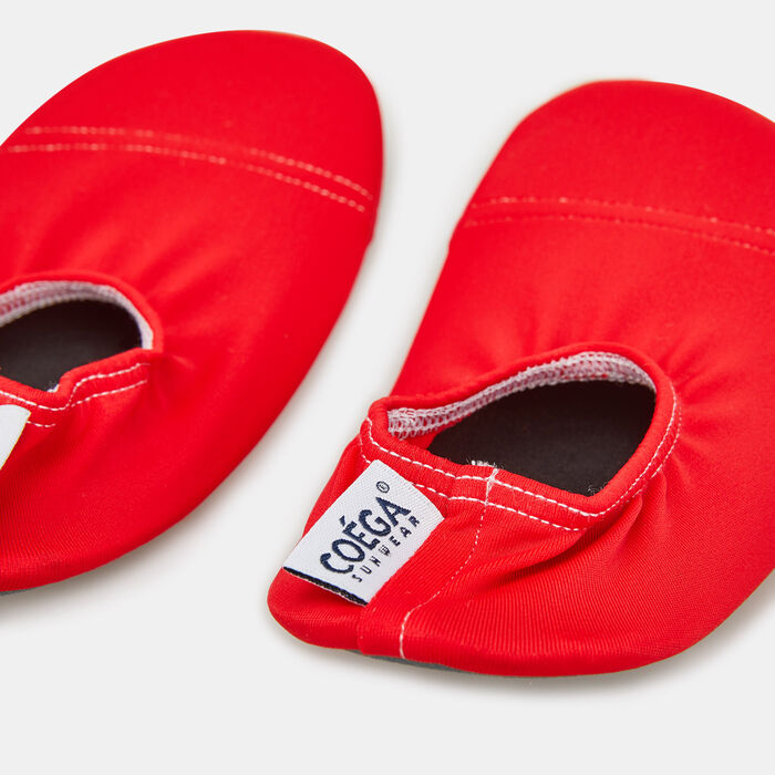 COEGA Kids' Solid Pool Beach Shoe Red COEGA Kids' Solid Pool Beach Shoe Red image number 2