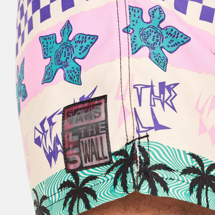 Vans Men's x Stranger Things California Stripe Volley Boardshorts Pink Vans Men's x Stranger Things California Stripe Volley Boardshorts Pink image number 3