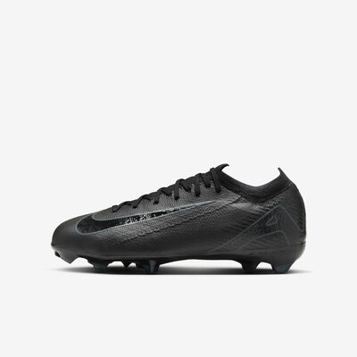 Nike Kids' Mercurial Vapor 16 Pro Firm Ground Football Shoes Black