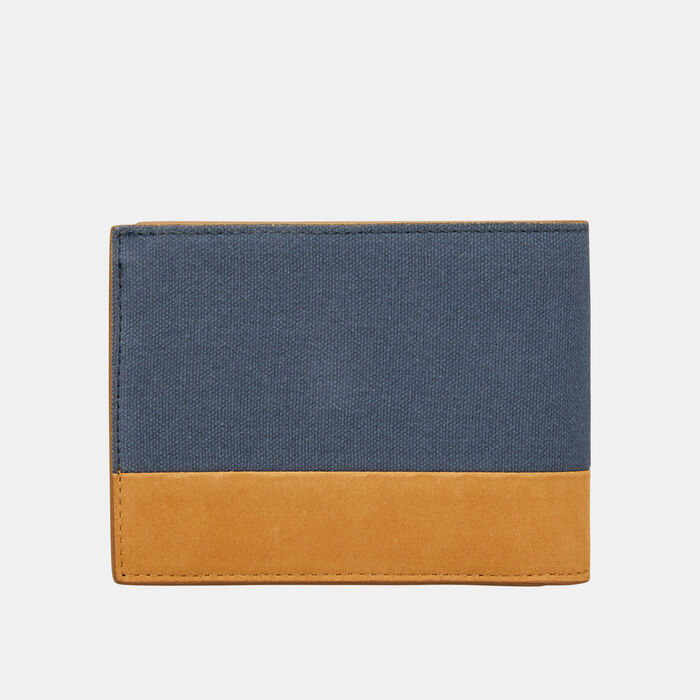 Timberland Men's Braeburn Large Coin Pocket Wallet Blue Timberland Men's Braeburn Large Coin Pocket Wallet Blue image number 1