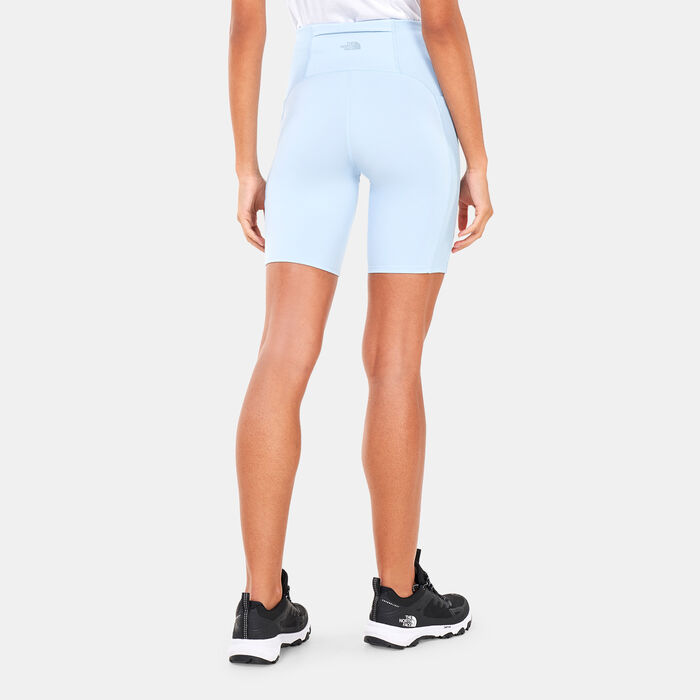 The North Face Women's EcoActive Dune Sky 9-Inch Shorts Blue The North Face Women's EcoActive Dune Sky 9-Inch Shorts Blue image number 1