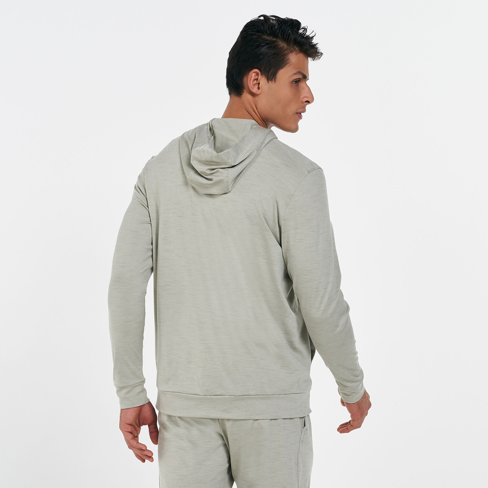 Men s Dri FIT Hyperdry Yoga Hoodie Grey Nike in KSA SSS