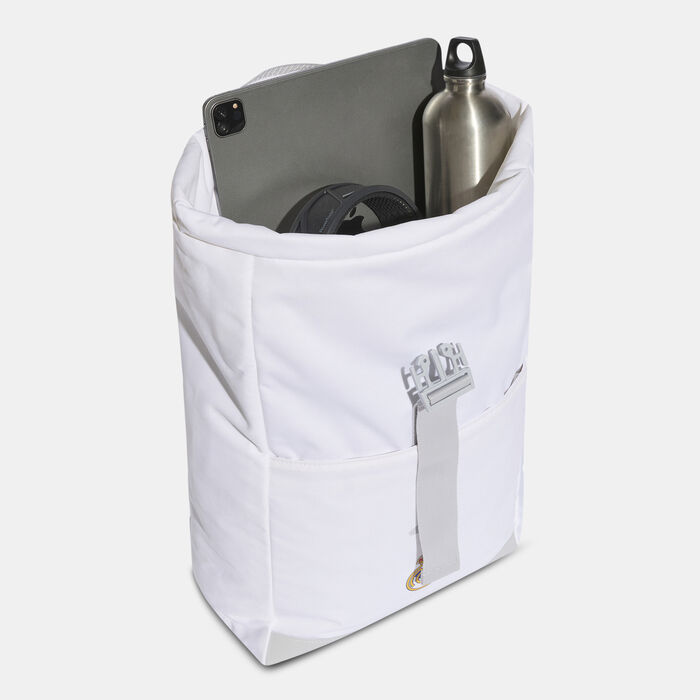 adidas Men's Real Madrid Home Backpack White adidas Men's Real Madrid Home Backpack White image number 3