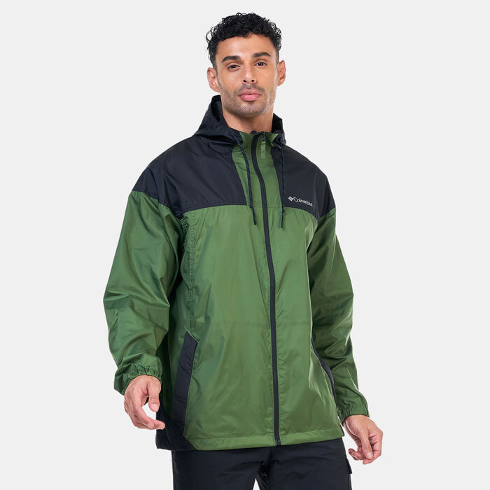 Columbia Men's Flash Challenger™ Windbreaker Jacket Green Columbia Men's Flash Challenger™ Windbreaker Jacket Green image number 0