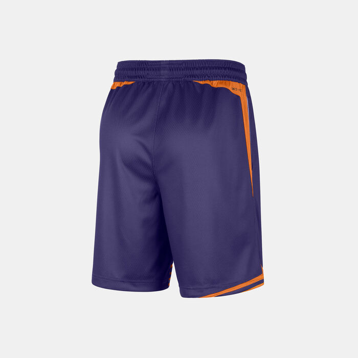 Nike Men's NBA Phoenix Suns Icon Edition Swingman Basketball Shorts Purple Nike Men's NBA Phoenix Suns Icon Edition Swingman Basketball Shorts Purple image number 1