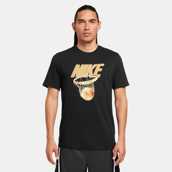 Nike Men's Dri-FIT Basketball T-Shirt Black Nike Men's Dri-FIT Basketball T-Shirt Black image number 0
