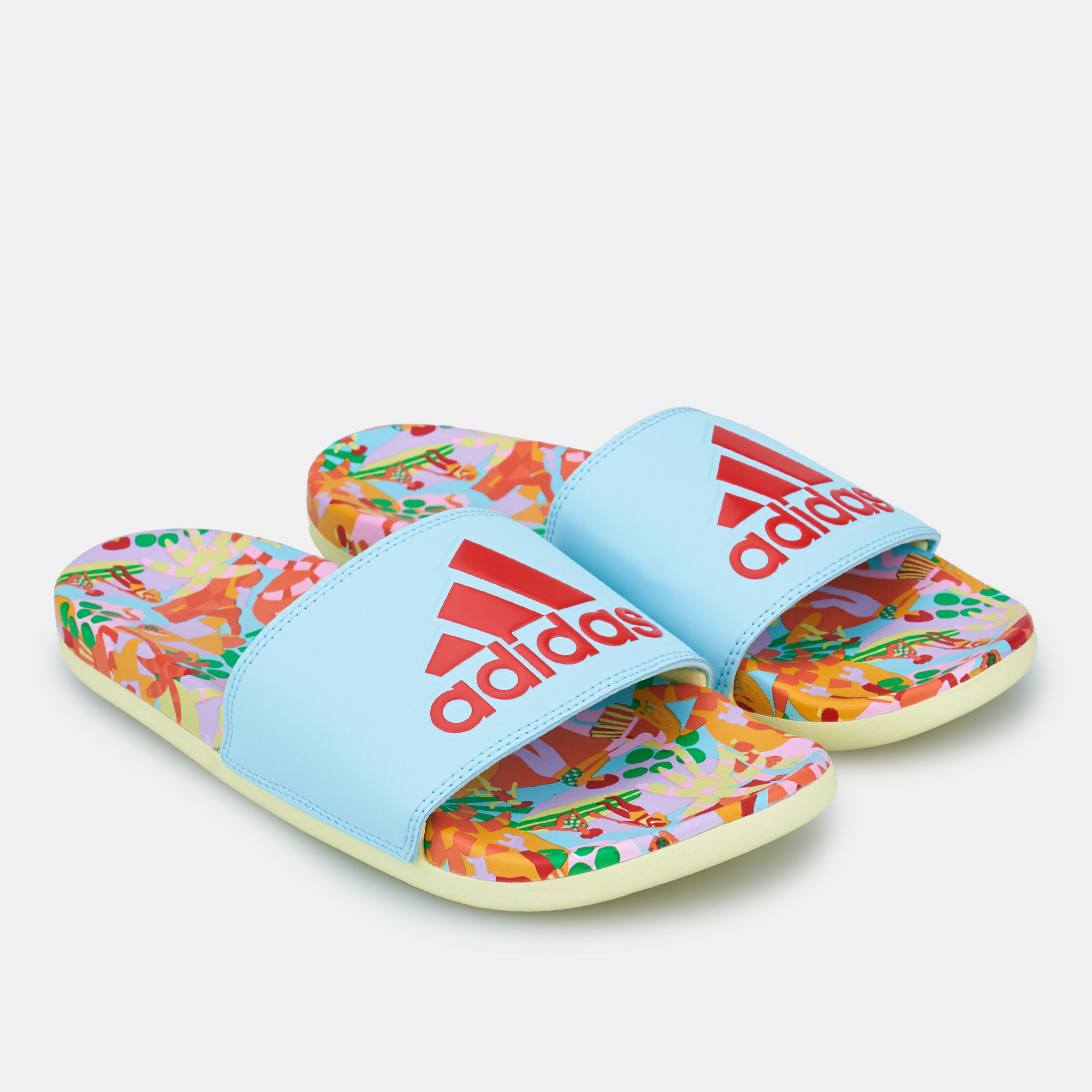 Adidas farm slides hotsell