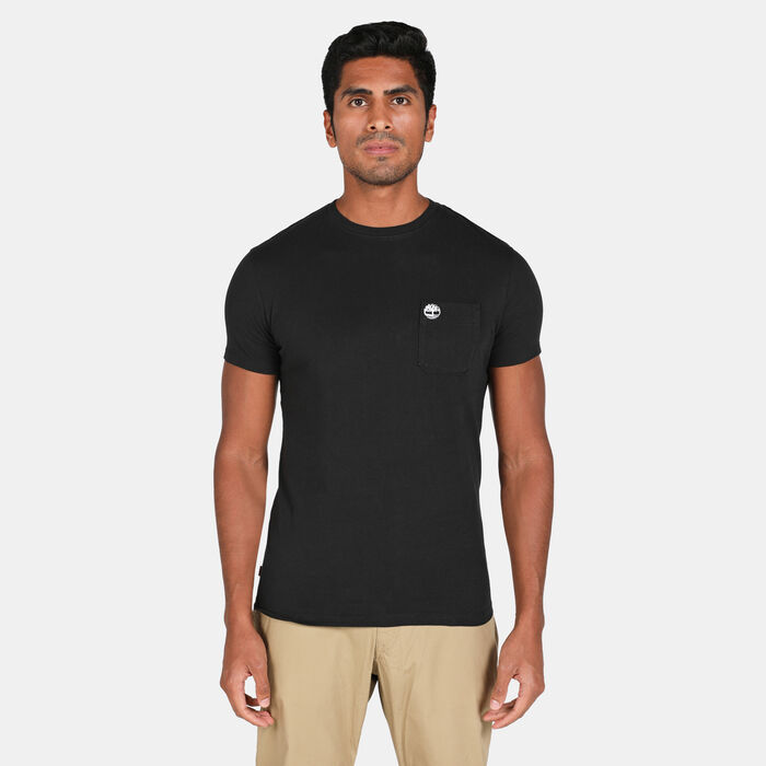 Buy Timberland Men's Dunstan River Pocket T-Shirt Black in KSA -SSS