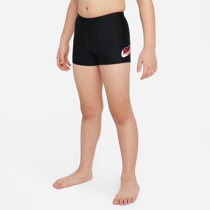 Nike Swim Kids' Swim Square-Leg Shorts Black Nike Swim Kids' Swim Square-Leg Shorts Black image number 0